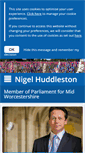 Mobile Screenshot of nigelhuddleston.com